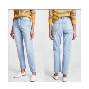 Madewell Light Blue Straight Leg Jeans